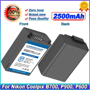 LOSONCOER 2500 мАч EN-EL25 ENEL25 Аккумулятор для камеры Nikon Z50 ZFC Z 50 Z FC MH-32