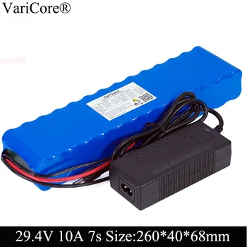 VariCore 24 В 10ah 7S4P батареи 250 Вт 29,4 В 10000 мАч Аккумуляторная батарея 15A BMS для комплекта моторных кресел Электрическая мощность + Зарядное устройство 29,4 В 2A