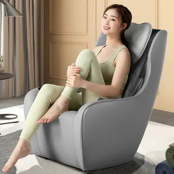 Полностью собранное маленькое электрическое массажное кресло, экономящее место, Мини-эргономичный диван для расслабления всего тела